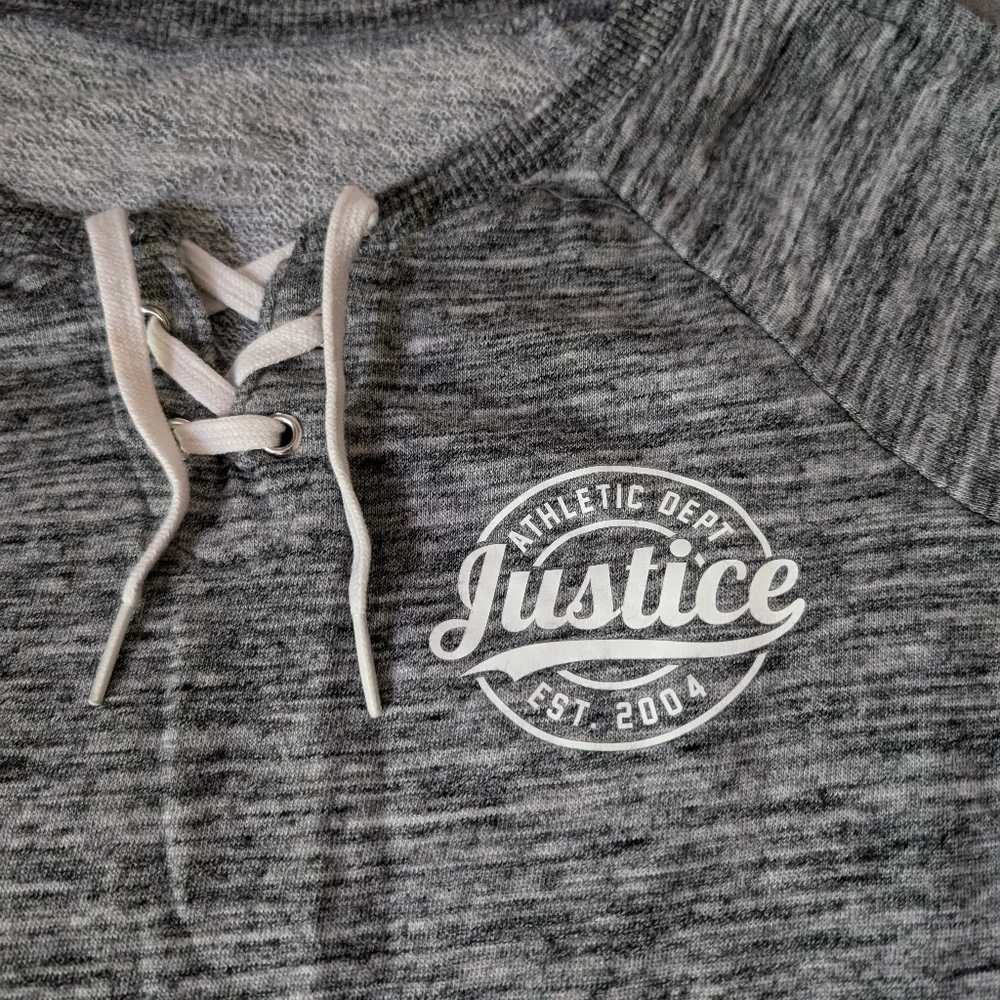 Justice sweatshirt, size 8/10